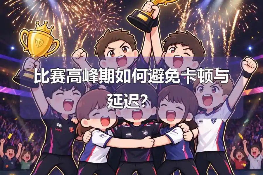 比赛高峰期如何避免卡顿与延迟？